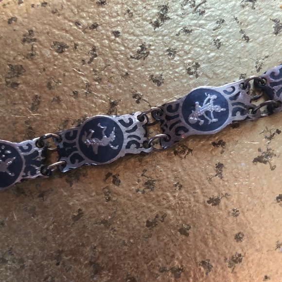Vintage Siam Nielloware Bracelet - Picture 7 of 8